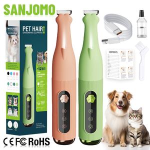 Cortapelos Eléctrico Recargable para Uñas de Perros, Dispositivo Ecológico de Cuidado para Mascotas de ABS, Afeitadora de Pelo para Mascotas, Venta al por Mayor, Caja de Almacenamiento Transfronteriza - Product Image 4