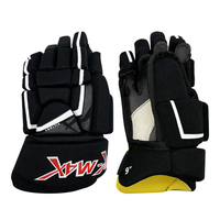Guantes de Hockey sobre Hielo Vik-Max de Alta Calidad para Jóvenes (9-12 Pulgadas) |   Fibra de Nailon, Protección Duradera de Primera Calidad |   Directo de Fábrica
