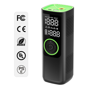 Compresseur d'air portable intelligent avec affichage numérique, contrôle <span class=keywords><strong>de</strong></span> vitesse progressif, batterie externe sans fil, mini portable 6000 mAh - Product Image 4
