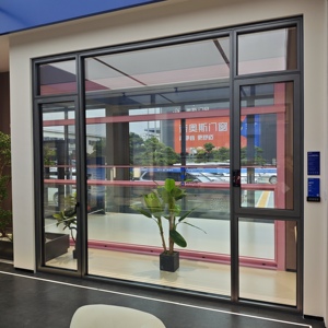 Deioux Black Aluminum Casement Window Weather Resistant Waterproof Durable Frame - Product Image 1