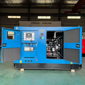 Generador Trifásico/Monofásico de 230/380V, 20kW, 50kVA, 80kVA, 100kVA, Súper Silencioso, 1800 RPM, Arranque de 24V CC, Refrigerado por Agua - Product Image 4