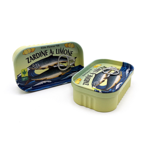 Manycans Hot Sale Oem Odm Food Grade <strong>Empty</strong> 125g <strong>Sardine</strong> Reusable <strong>Tin</strong> Can Rectangular <strong>Sardine</strong> Style <strong>Tin</strong> Manufacturers - Product Image 4