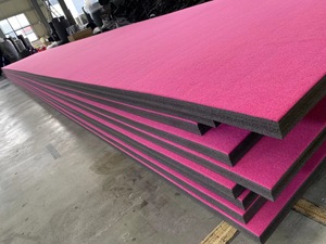 Tappetini per ginnastica in FLEXI-Roll, acrobazie e tappetino in schiuma rotolante flessibile per il Fitness color rosa - Product Image 4