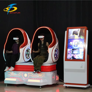 Machine de jeu de chaise d'oeuf de haute qualité 9D VR cinéma de réalité virtuelle d'intérieur 5D 2 places pour l'usage extérieur éducatif d'école à la maison - Product Image 6