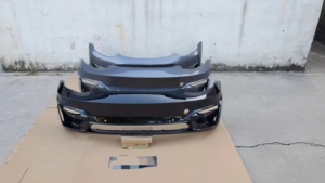 กันชนหน้าสำหรับเทสลาโมเดล<span class=keywords><strong>3</strong></span>ดัดแปลงสไตล์ GT3กันชนหน้าแบบฉีด PP กันชนหน้าแบบหล่อ - Product Image 5