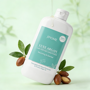 Après-shampoing parfumé à l'huile d'argan marocaine personnalisé OEM ODM 380 ml, hydratant, nourrissant et lissant - Product Image 4