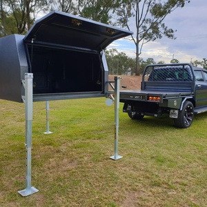 Waterproof Aluminum Portable Lockable Reinforced Gullwing Ute Canopy with 2000L Capacity - Product Image 3