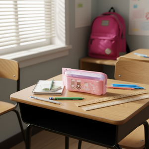 Mi Casita Pencil Case 20x9x5.5 Cm Zipper Closure Digital Printing School Office Use - Product Image 2