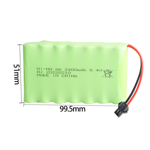 Nhà Máy <span class=keywords><strong>NiMH</strong></span> Pin 8.4V 2400mAh có thể sạc lại Ni-MH di động gói cho đồ chơi đua máy xúc đồ chơi điều khiển từ xa RC pin cho xe - Product Image 6