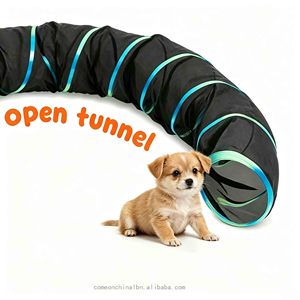 Enclos extérieur pour chat Catio, grande barrière en filet pour chien, tente pour animaux avec tunnel, tente tunnel pour animaux, enclos extérieur pour chien avec fenêtre pour chat - Product Image 5