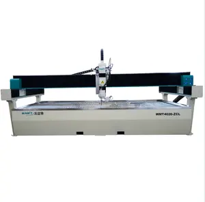 five axis 4000*2000 mm marble and granite CNC water jet cutter