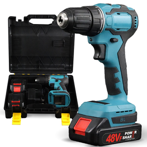 Bao <span class=keywords><strong>Wei</strong></span> เครื่องมือไฟฟ้าคุณภาพสูง, สว่านเจาะค้อนไร้สายแบบไร้แปรงถ่านเครื่องมือสว่านไฟฟ้า26มม. 18โวลต์สำหรับใช้ในอุตสาหกรรม - Product Image 3