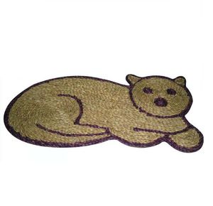 Alfombra Moderna Ecológica Hecha a Mano con Mezcla de Jacinto de Agua y Estampado Animal, Textura Única, para Uso Doméstico, Oferta Global al por Mayor - Product Image 3