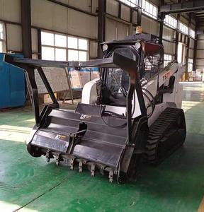 Brand <strong>New</strong> <strong>Skid</strong> <strong>Loader</strong> Forestry Mulcher <strong>Track</strong> Skip <strong>Steer</strong> <strong>Loader</strong> Smaller Crawler <strong>Loader</strong> with Mulcher for Sale - Product Image 3
