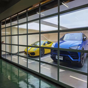 Lolands 현대 디자인 맞춤형 접이식 차고 섹션 문 에너지 절약 투명 알루미늄 합금 마감 표면 5 + 년 - Product Image 6