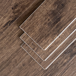 Suelo Vinílico de Lujo para Interiores, Gris, Sistema de Clic, <span class=keywords><strong>Flotante</strong></span>, 7mm, Tablas Anchas, Resistente al Agua, Tipo LVP/SPC - Product Image 2