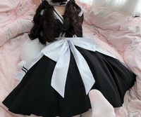 Chemise Lolita de Soubrette pour Cosplay, Costumes de Jeu de Rôle pour Fêtes, Clubs, Scène, Tenues avec Nœuds Papillon, Robes de Bal, Uniformes de Serveuse, Tailles Plus