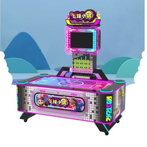 Máquina de Hockey de Aire Junior Nueva, Operada con Monedas, para Dos Jugadores, Juego Familiar Divertido con Bola Voladora, en Inglés - Product Image 3