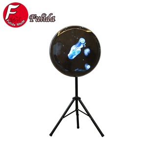 42cm mini ventilador Led jugador profesional 3D proyector holográfico signos 3D del aire de publicidad pantalla led holograma Fan - Product Image 5