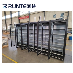 Congélateur vertical commercial pour supermarché, réfrigérateur à quatre portes vitrées, refroidisseur de viande, vitrine réfrigérée - Product Image 2
