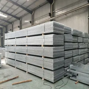 Avustralya standart Metal örgü döşeme rendeleyin galvanizli geçit örgü ızgara 32x5mm Bar rendeleyin zemin kaplaması