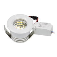 Plafonnier LED encastré moderne en aluminium réglable 3W 5W 7W 9W anti-éblouissement et dimmable