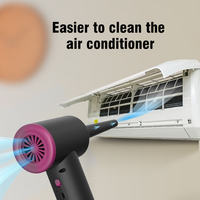 Souffleur d'air électrique sans fil, mini nettoyeur d'écran d'ordinateur, outils de nettoyage ménager multifonctionnels et écologiques