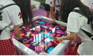 Table de hockey sur air pour enfants Color Forest Jeu de hockey sur air pour enfants 4 personnes - Product Image 6