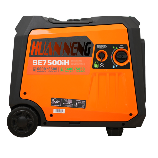 Factory Wholesales 6KW Silent Gasoline Gas Inverter Generator Home 5500W 220V Petrol Electric Dual Fuel Generator With Wheels