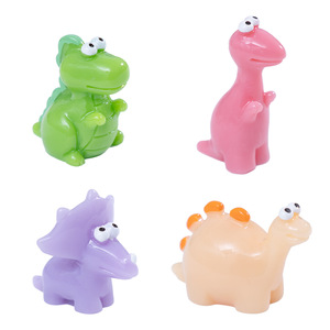 Adorables figurines de dinosaures miniatures en résine pour micro-paysages, décorations pour jardin féerique, maison de poupée, cadeau - Product Image 6