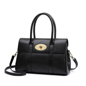 Sacs à bandoulière en cuir véritable de haute qualité pour femmes, sacs fourre-tout de créateur grande capacité, sacs messager à bandoulière pour dames, sacs à main tendance - Product Image 1