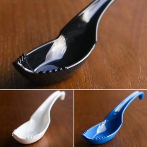 Fork Noodle Soup Spoon 2-in-1 Long Handle Disposable <b>Plastic</b> <b>Kitchen</b> Utensil - Product Image 2