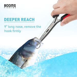 Booms Fishing Stainless Steel Anti-rust PTFE Coated <b>Cutters</b> 8.9inch Split <b>Ring</b> Hook Remover Fishing Lure Plier - Product Image 4