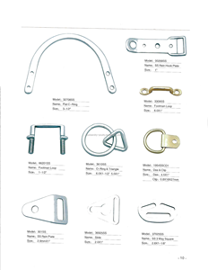 Fibbia O anello in ottone senza cuciture per prodotti per cavalli con vestibilità comoda - Product Image 6