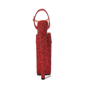 <span class=keywords><strong>10</strong></span> pollici cena alta Mary Jane tacchi Glitter oro cono Stiletto tacchi alti sottili Sexy piattaforma robusta sh Stripper tacchi sandali - Product Image 4