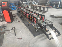 Machine de formage de tuiles en acier à chaud pour murs, avec contrôle PLC, pour profilés C, U, poutres, canaux de fixation et montants