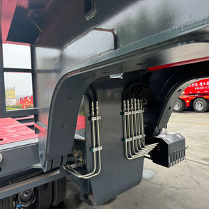 Nouvelle semi-remorque transporteur modulaire hydraulique multi-axes 300 tonnes acier 215/75R17.5 avec groupe motopropulseur - Product Image 6