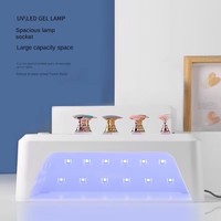 Lampe à ongles UV LED haute puissance spéciale 72W en plastique grand espace salon utilisation 110-240V 365nm longueur d'onde en gros
