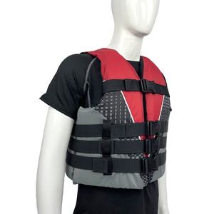 سترة نجاة معتمدة من خفر السواحل الأمريكي، سترة طفو للسلامة مع شعار مخصص للبالغين، سترات نجاة للقوارب والسباحة والرياضات المائية - Product Image 2