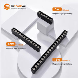 מודרני אנטי זוהר 48v הוביל מסלול אור גבוה crack 97 מ 20 מ "מ מגנטי בסיס שבב אלומיניום עבור מוזיאונים תערוכות אמנות <span class=keywords><strong>ar111</strong></span> - Product Image 4