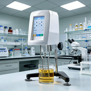Viscosimètre à écran tactile numérique NDJ-9S avec stockage de données, viscosimètre de laboratoire pour tests de viscosité - Product Image 3