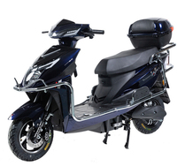 Moto électrique 72V taille adulte avec coffre et pare-chocs, 1000W, pneu unique, monoplace, autonomie 55 km – Prix de gros
