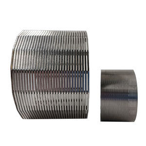 Tamiz de sarga inoxidable en forma de trituradora, pantallas de minería de alambre de cuña Johnson, pantalla rotativa de alambre de cuña, pantalla de trituración para cervecería - Product Image 4