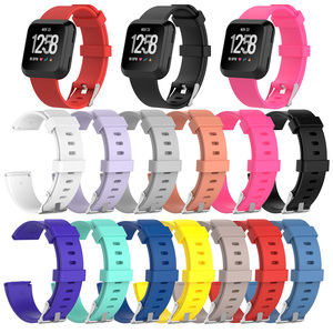Bracelet de rechange pour <span class=keywords><strong>Fitbit</strong></span> <span class=keywords><strong>Versa</strong></span>/<span class=keywords><strong>Versa</strong></span> <span class=keywords><strong>Lite</strong></span> Bracelet en Silicone souple étanche accessoires Bracelet pour <span class=keywords><strong>Fitbit</strong></span> <span class=keywords><strong>Versa</strong></span> 2 Bracelet - Product Image 1