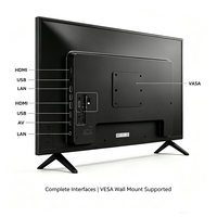 Téléviseur intelligent AI 43 pouces le plus vendu, Android, FHD LED, anti-reflet, WiFi, écran plat, vente en gros à prix réduit