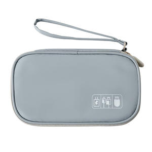 Étui organisateur électronique Beilian gris rose, étanche et antichoc, pour accessoires de téléphone, pour un usage quotidien - Product Image 3