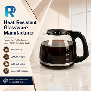 Caraffa per Caffè in Vetro Borosilicato di Alta Qualità, 12 Tazze 1,8L, Ricambio per Macchina da Caffè - Product Image 1