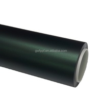 GWF Fabricant TPU Satin Vert Olive Couleur ppf film anti-rayures auto-cicatrisant film de protection de peinture automobile colle forte adhésive