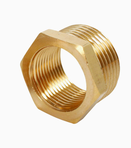 Raccords de tuyauterie en laiton forgé sur mesure à basse pression, manchon de connexion pour <span class=keywords><strong>tuyau</strong></span> d'eau, adaptateur pour manomètre - Product Image 2