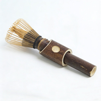 Kit d'accessoires pour le thé Matcha, fouet Chasen en bambou de haute qualité, fouet Zhen haut avec support, fouet à Matcha, logo personnalisé